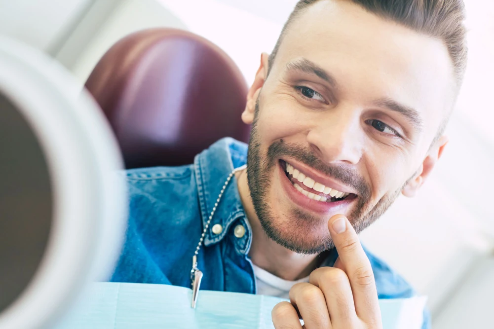 tooth-extraction-patient-smiling
