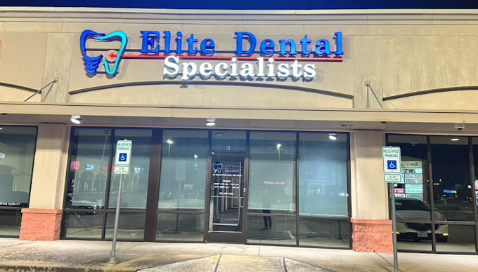 Elite Dental Specialists Front Sign