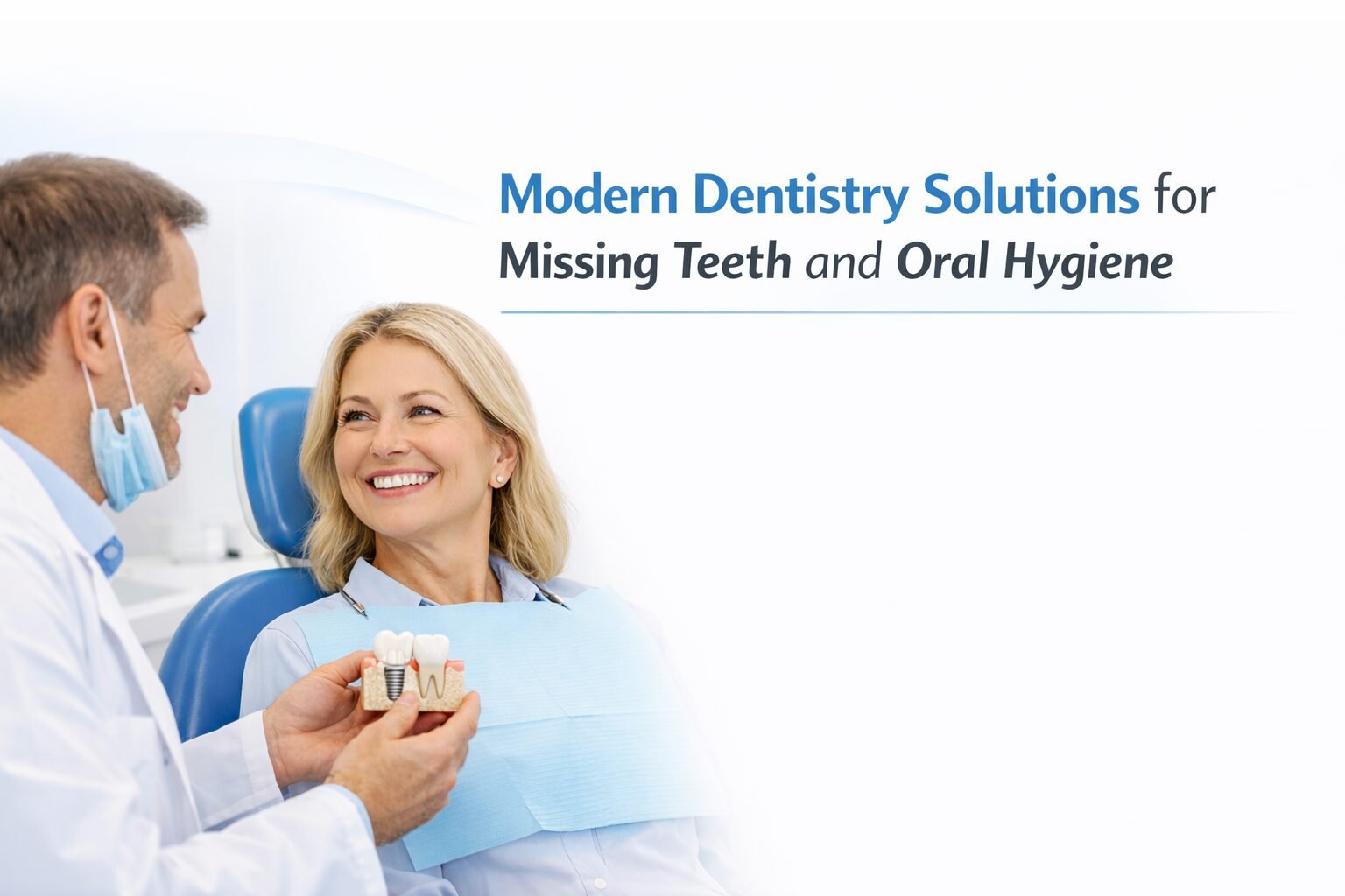 Modern Dentistry Solutions for Missing Teeth and Oral Hygiene